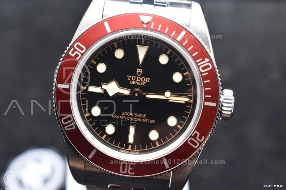Bezel 891 Bracelet Jubilee ZF Sustainable Black on Edition Heritage SS A Best Bay Red 1:1 0415